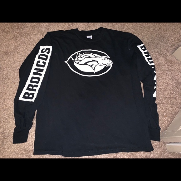 BRONCOS Jersey!! Long sleeve tee shirt - Picture 1 of 3